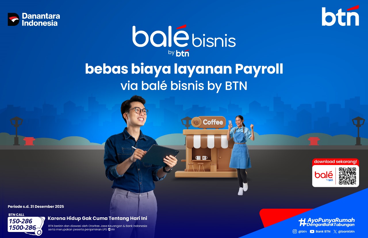balé bisnis Free Payroll Fee